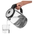 Kép 10/15 - Sencor SWK 2090BK 2l inox-fekete üveg vízforraló