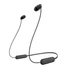 Kép 1/7 - Sony WIC100B Bluetooth fekete fülhallgató