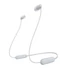 Kép 1/6 - Sony WIC100W Bluetooth fehér fülhallgató