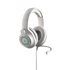 Kép 1/5 - Spartan Gear - Medusa Wired fehér-szürke headset