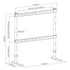 Kép 6/6 - Stansson WM-4975 49"-75" asztali TV állvány