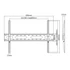 Kép 7/9 - Stell SHO 4220 Slim 37"-70" VESA 600x400 fix fali konzol