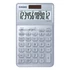 Kép 5/7 - Számológép, asztali, 12 számjegy, CASIO "JW 200SC", acélkék