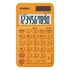 Kép 3/3 - Zsebszámológép, 10 számjegy, CASIO "SL 310", narancs