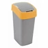 Kép 2/2 - Billenős szelektív hulladékgyűjtő, műanyag, 45 l, CURVER, sárga/szürke
