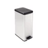 Kép 3/3 - Pedálos szemetes, 40 l, CURVER "Slim Bin", fekete-ezüst