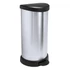 Kép 3/6 - Pedálos szemetes, fémhatású, 40 l, CURVER