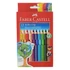 Kép 2/2 - Színes ceruza készlet, háromszögletű, FABER-CASTELL "Jumbo Grip", 12 különböző szín