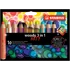 Kép 2/2 - Színes ceruza készlet, kerek, vastag, STABILO "Woody ARTY 3 in 1", 10 különböző szín