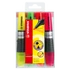 Kép 1/3 - Szövegkiemelő készlet, 2-5 mm, STABILO "Luminator", 4 különböző szín