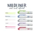 Kép 8/8 - Szövegkiemelő készlet, 1,0/3,5 mm, kétvégű ZEBRA "Mildliner Cool & Refined" 5 szín