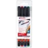 Kép 2/3 - Alkoholos marker készlet, OHP, 0,6 mm, EDDING "141 F", 4 különböző szín