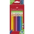 Színes ceruza készlet, háromszögletű, FABER-CASTELL 