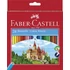 Kép 1/2 - Színes ceruza készlet, hatszögletű, FABER-CASTELL "Classic", 24 különböző szín