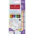 Színes ceruza készlet, háromszögletű, FABER-CASTELL 
