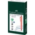 Golyóstoll, 0,7 mm, nyomógombos tolltest, korallpiros tolltest, FABER-CASTELL 