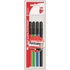Kép 1/2 - Alkoholos marker készlet, OHP, 1 mm, M, ICO, 4 különböző szín