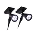 Kép 1/3 - TOO GS-SL003B-4LED 2db kültéri szolár LED lámpa