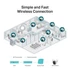 Kép 5/7 - TP-Link IP turretkamera - C440 (FullColor, 4MP, 4mm, H265+, fehér LED30m, IR30m, PoE/12VDC)