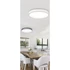 Kép 4/4 - TRIO 621915501 Lugano 75 cm átmérő fehér mennyezeti lámpa