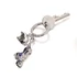 Kulcstartó, 2 charm dísszel, SWAROVSKI® kristályokkal, TROIKA 