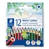 Színes ceruza készlet, hatszögletű, félhosszú, STAEDTLER 