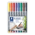 Alkoholos marker készlet, OHP, 0,6 mm, STAEDTLER 