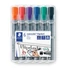 Flipchart marker készlet, 2-5 mm, vágott, STAEDTLER 