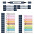 Kétvégű marker készlet, 27 darabos, SCHNEIDER „Paint-It 040 Twin marker Set 2”, 10 különböző szín