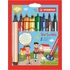 Kép 1/2 - Filctoll készlet, 1,5-2 mm, rugós hegy, STABILO "Trio Scribbi", 8 különböző szín