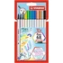 Kép 1/2 - Ecsetirón készlet, STABILO "Pen 68 brush", 12 különböző szín