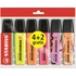 Kép 2/2 - Szövegkiemelő készlet, 2-5 mm, STABILO "Boss Original ", 4+2 különböző szín