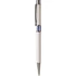 Golyóstoll, fehér, középen zafírkék SWAROVSKI® kristállyal töltve, 14cm, ART CRYSTELLA®