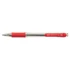 Kép 2/3 - Golyóstoll, 0,4 mm, nyomógombos, UNI "SN-101 Laknock Fine", piros
