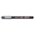 Kép 1/3 - Dekormarker, 0,7 mm, UNI "Posca PC-1MR", ezüst