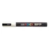 Kép 1/2 - Dekormarker, 0,9-1,3 mm, UNI "Posca PC-3M", elefántcsont