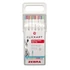 Filctoll  ZEBRA ClickArt nyomógombos vízbázisú 12 darabos