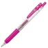 Zseléstoll ZEBRA Sarasa nyomógombos 0,5 mm magenta