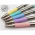 Kép 5/7 - Golyóstoll 0,7mm, pasztell rózsaszín test, Zebra F-301, írásszín kék