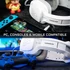 Kép 6/13 - The G-Lab Korp Vanadium Gaming Headset White