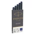 Kép 4/4 - Töltőtoll patron, PARKER "Royal", kék