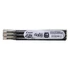 Kép 2/2 - Rollertoll betét, 0,25mm, tűhegyű, törölhető, PILOT "Frixion Point", fekete, 3db/cs