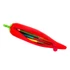 Kép 3/8 - Tolltartó, szilikon, NEBULO, chili paprika