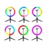Kép 2/6 - Tracer TRAOSW46807 Ring Light 8 W/26 cm/600-1700 lm/RGB/gyűrűs LED lámpa mini állvánnyal