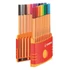 Kép 2/2 - Tűfilc készlet, 0,4 mm, STABILO "Point 88 ColorParade", 20 különböző szín