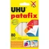 Kép 1/2 - Gyurmaragasztó, 80 kocka/csomag, UHU "Patafix"