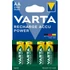 Tölthető elem, AA ceruza, 4x2100 mAh, előtöltött, VARTA 