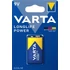 Kép 1/2 - Elem, 9V, 1 db, VARTA "Longlife Power"