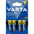 Kép 4/5 - Elem, AA ceruza, 4 db, VARTA "Longlife Power"