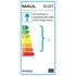 Kép 4/5 - Asztali lámpa, LED, MAUL "Study", ezüst